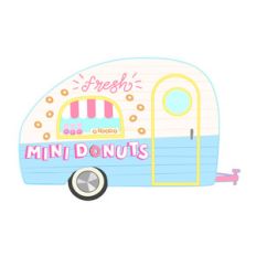 camper van - mini donuts