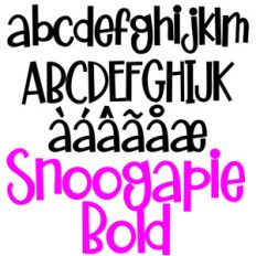 zp snoogapie bold