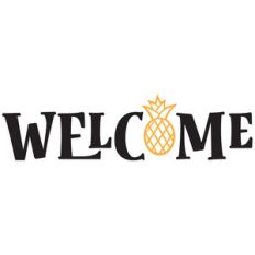welcome pineapple