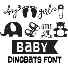 baby dingbats font
