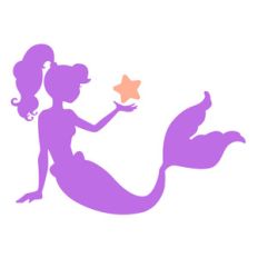mermaid with starfish