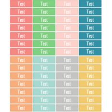 test planner stickers