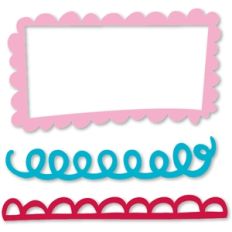 scallops frame and borders