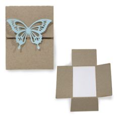 flexi horizontal album - butterfly envelope