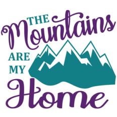 mountains are my home