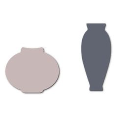 2 vases