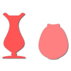 2 vases