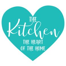 kitchen quote heart