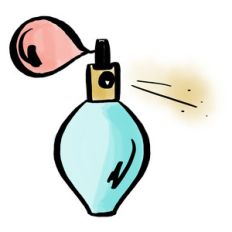 doodled perfume