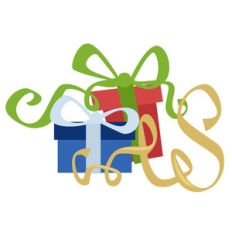 presents with bows