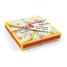 petal fold cookie box