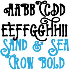 zp sand and sea crow bold