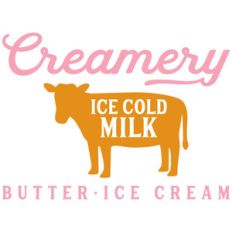 creamery ice cold milk butter
