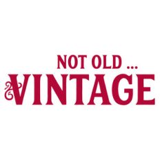 not old ... vintage