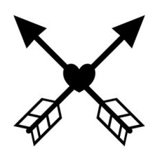 crossed arrows