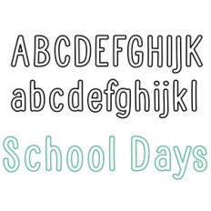 school days font