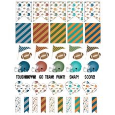 football planner stickers