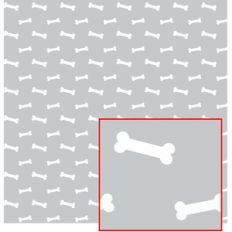 dog bones pattern