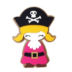 pirate girl card