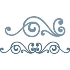 artisan scroll flourish set