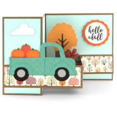 pop up box card fall pickup