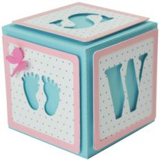 baby block s-w monograms