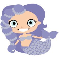 mer-mazing purple with pearls