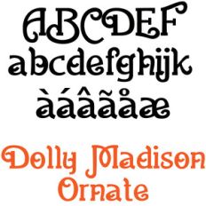 zp dolly madison ornate