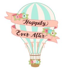 wedding hot air balloon