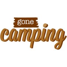 gone camping title - happy camper