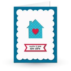 a2 cutout card new home