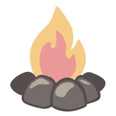 camp fire bonfire