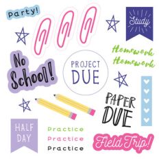 school planner stickers