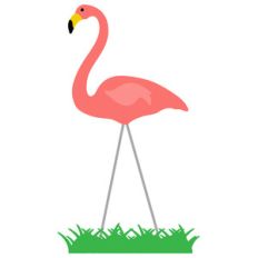 lawn flamingo