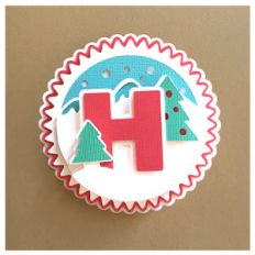 letter h card