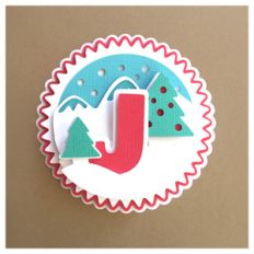 letter j card