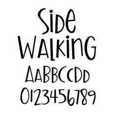 side walking