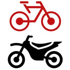 bike motorcycle icons