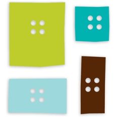 square buttons