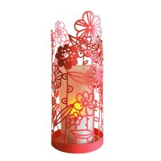high summer flowers lantern