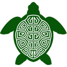 tribal sea turtle