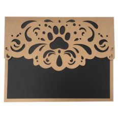 paw print card