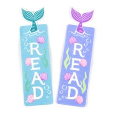 mermaid tail bookmarks