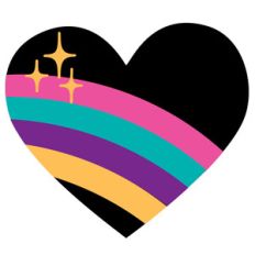 rainbow heart