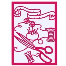 sewing card