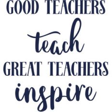 good teachers teach quote
