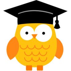 graduation owl - back to school