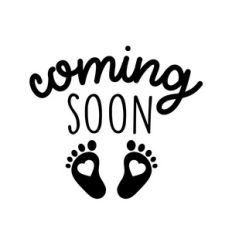 coming soon baby feet