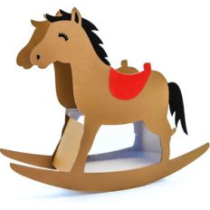 rocking horse box