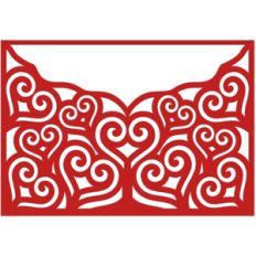 arabesque hearts card
